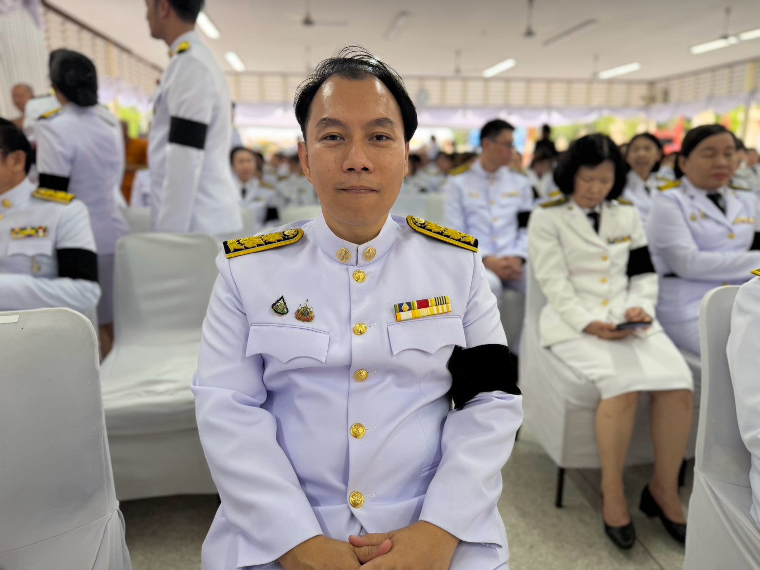 title - ส.ป.ก.นครปฐม เข้าร่วมพิธีบำเพ็ญกุศลปัญญาสมวาร (50 วัน) เพื่ออุทิศถวายพระกุศลแด่ สมเด็จพระเจ้าลูกเธอ เจ้าฟ้าพัชรกิติยาภา นเรนทิราเทพยวดี กรมหลวงราชสาริณีสิริพัชร มหาวัชรราชธิดา